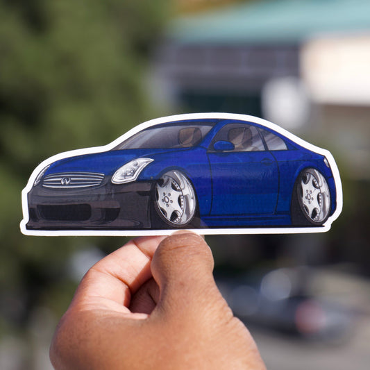 G35 "Unpainted" Sticker